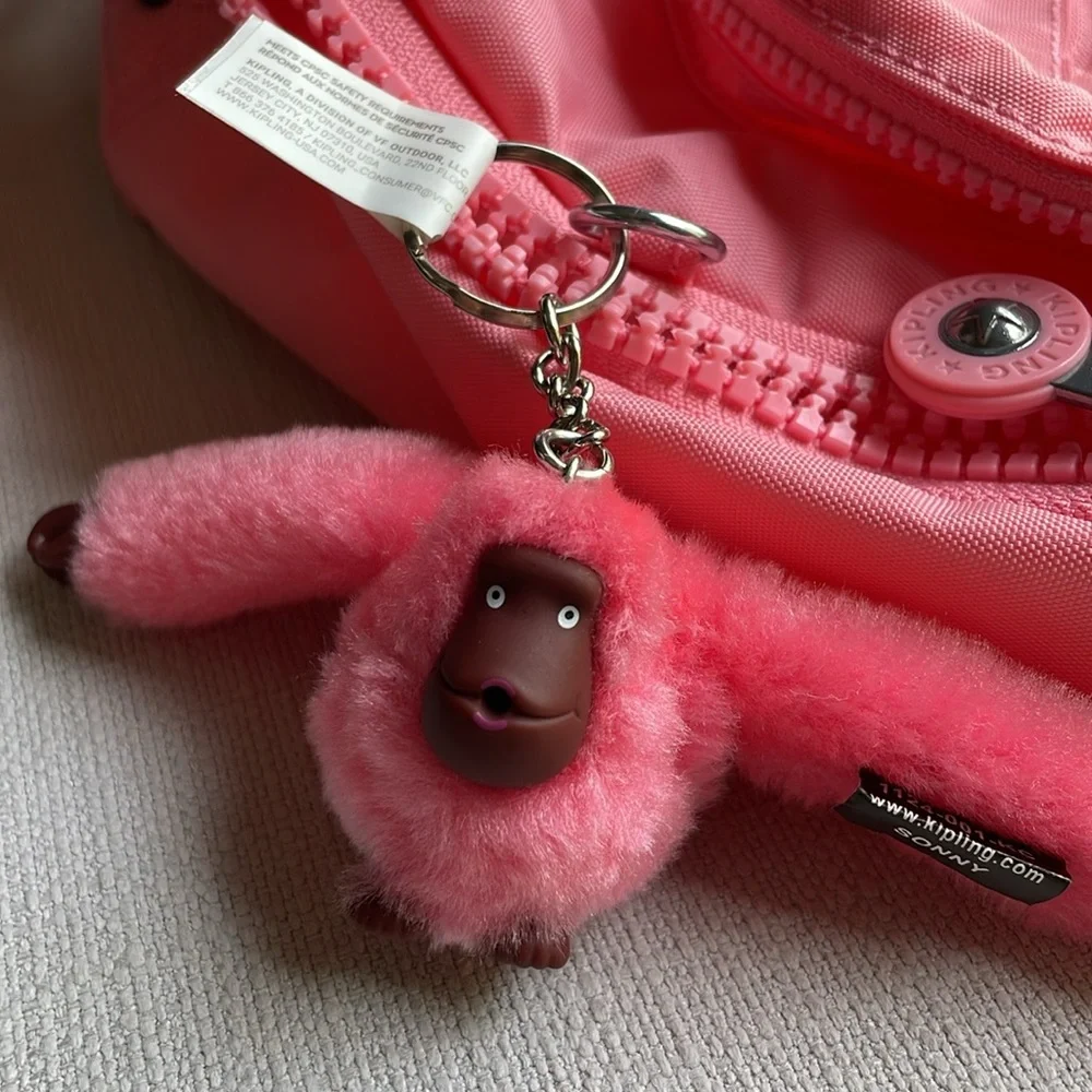 NWT Kipling Seoul Large Laptop Backpack - Enjoyable Blush Pink